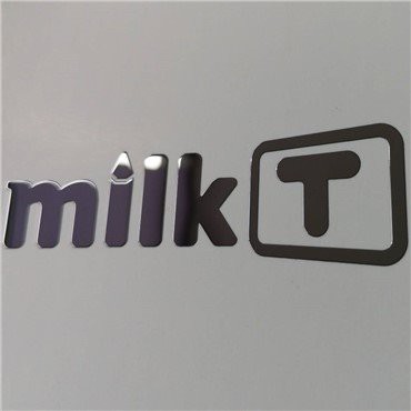 क्रोम धातु निकल स्टिकर